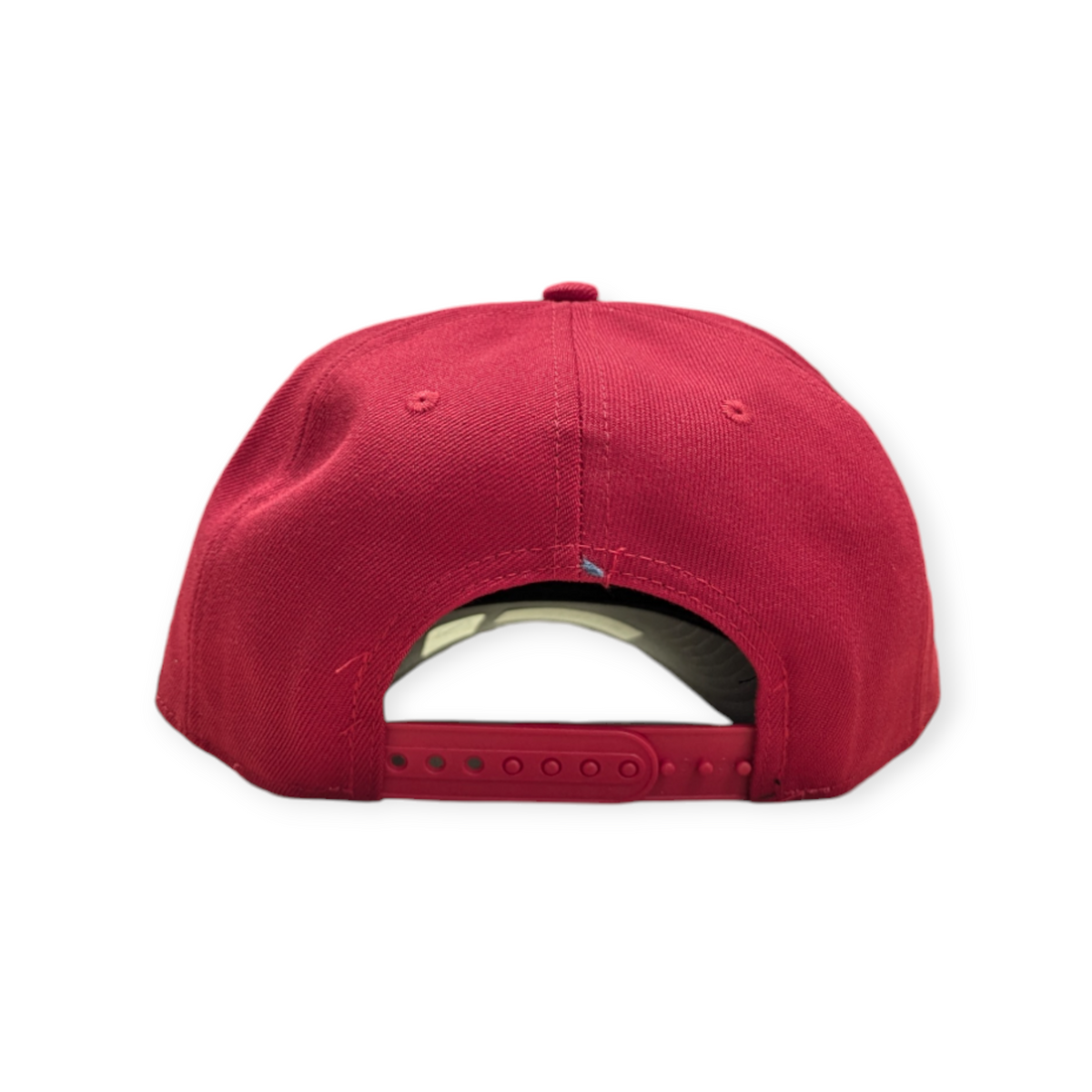 Chicago Blackhawks New Era Red 9FORTY A-Frame Adjustable Hat product image 4, provided for visual reference and product