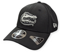 Florida Gators New Era Black Pivot 9FORTY Adjustable Hat product image 1, provided for visual reference and product detail