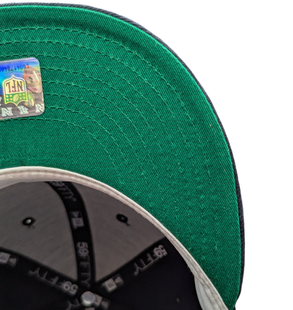 Chicago Bears Griswold Deep Navy New Era Low Profile 59FIFTY Fitted Hat product image 5, provided for visual reference and