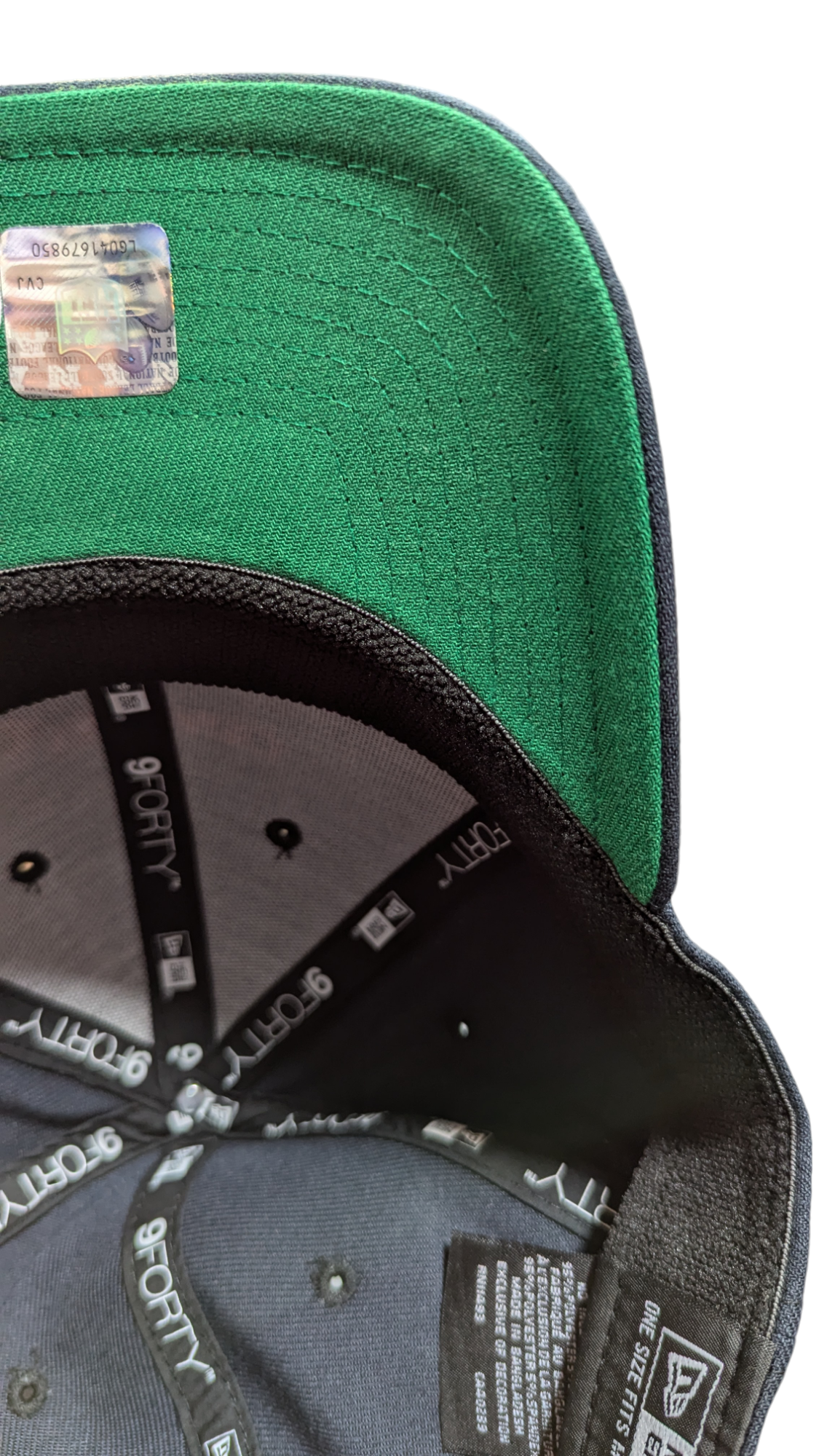 Chicago Bears New Era Griswold Deep Navy 9FORTY Snapback Adjustable Hat product image 5, provided for visual reference and