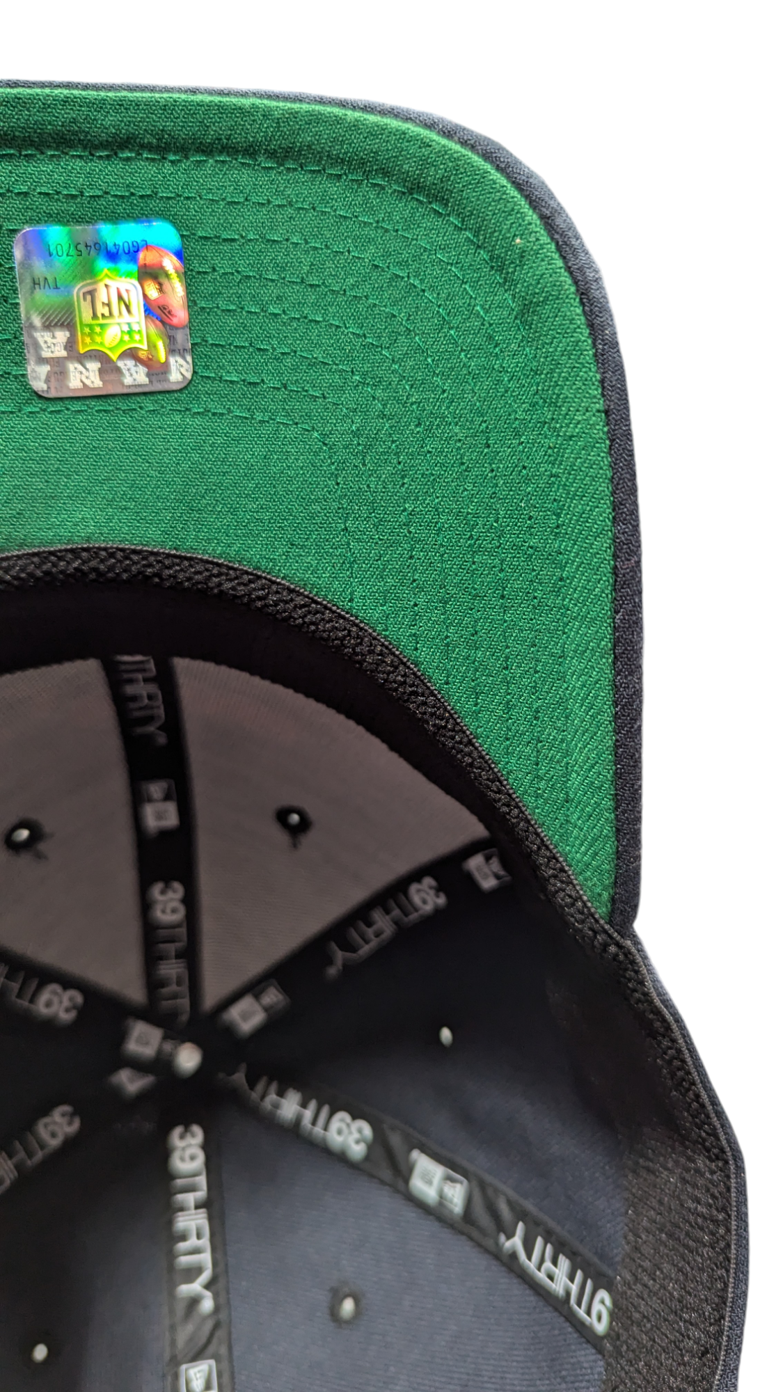 Chicago Bears New Era Griswold Deep Navy 39THIRTY Flex Hat product image 5, provided for visual reference and product detail