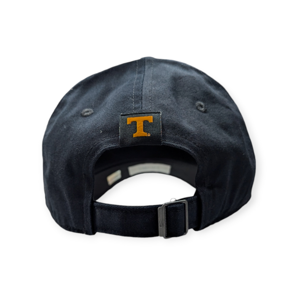Tennessee Volunteers Nike Black Adjustable Club Hat product image 2, provided for visual reference and product detail review