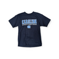 Youth North Carolina Tar Heels Navy Colosseum T-Shirt product image 1, provided for visual reference and product detail
