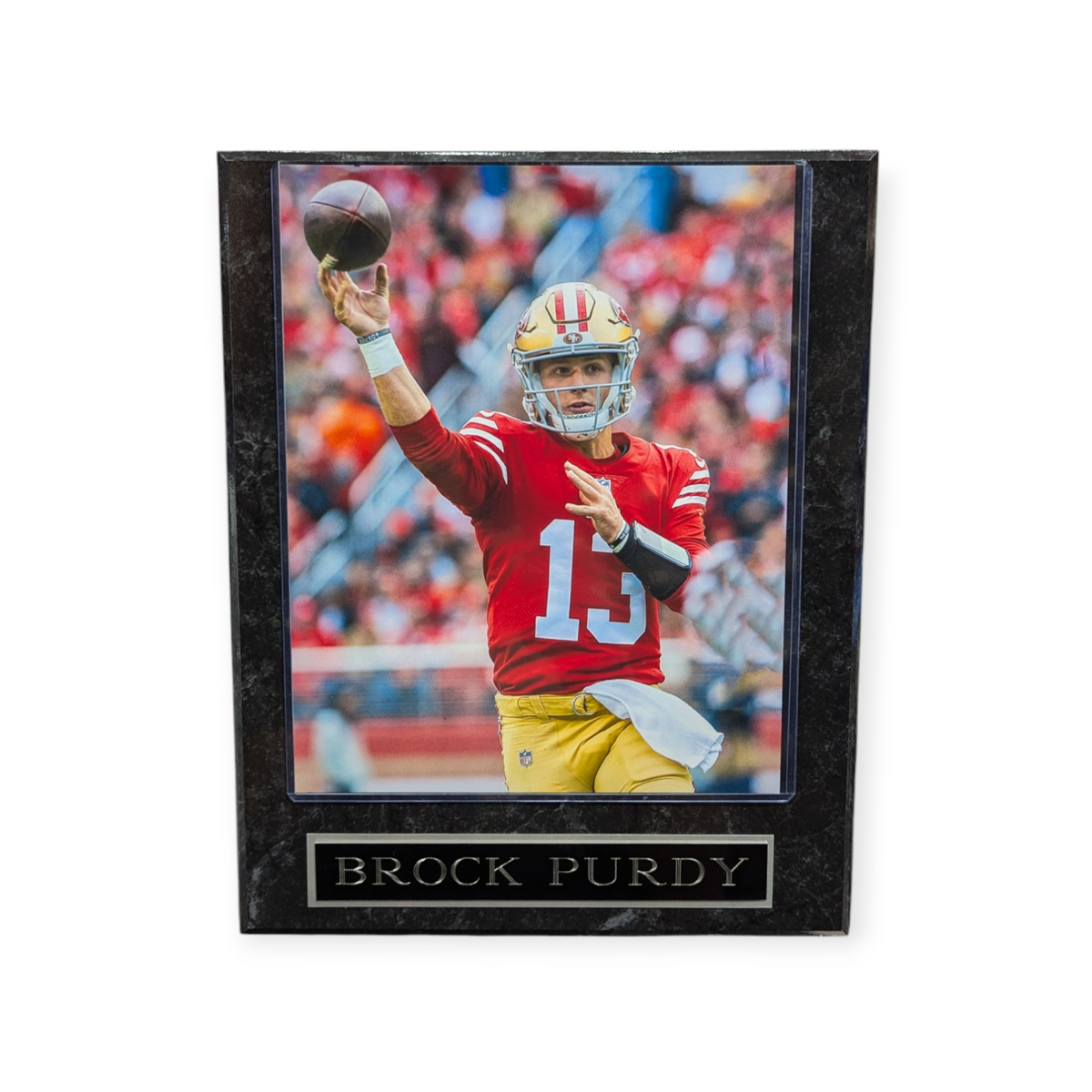 Brock Purdy San Francisco 49ers Wall Plaque product image 1, provided for visual reference and product detail review