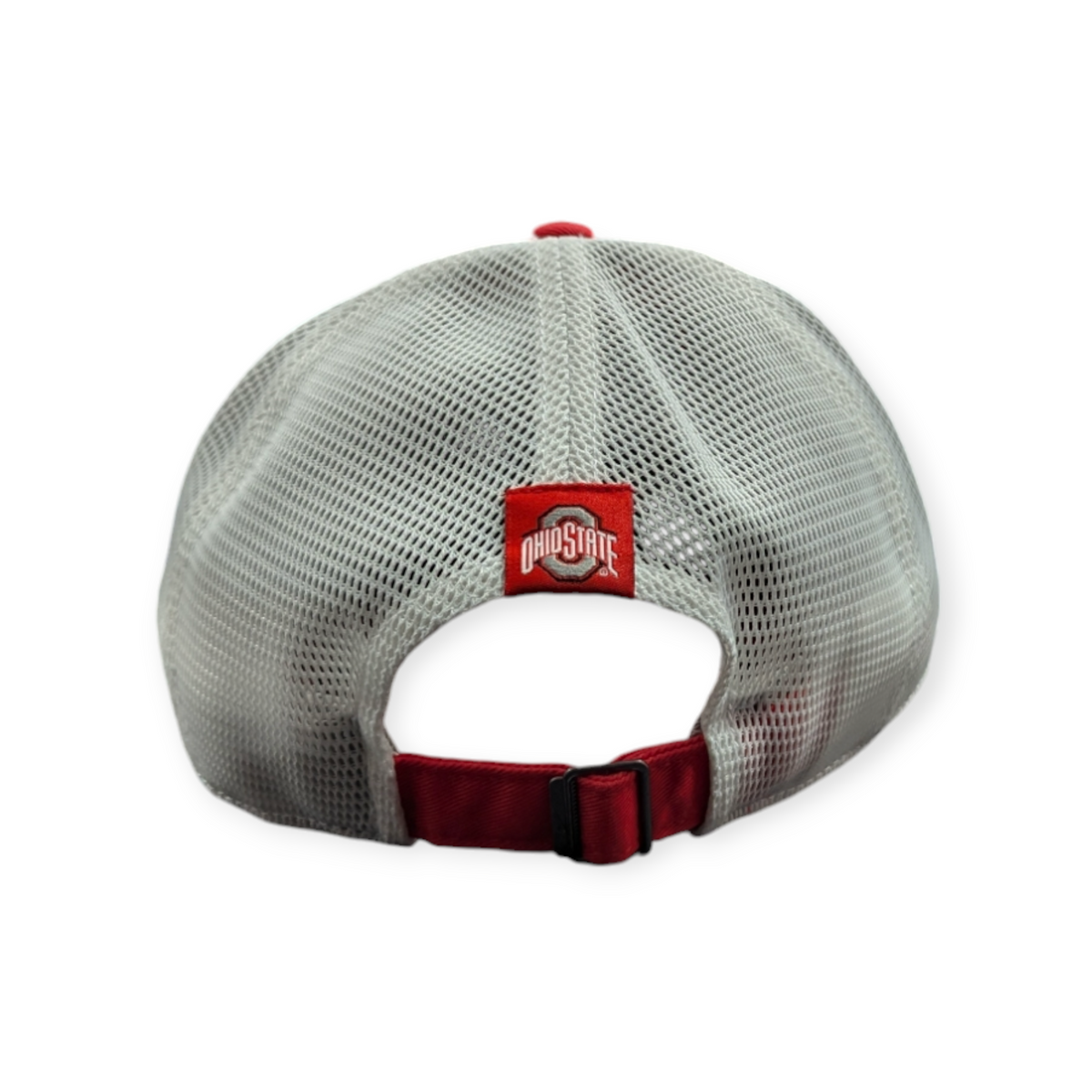 Ohio State Buckeyes Nike Red Club Unstructured Adjustable Trucker Hat product image 4, provided for visual reference and