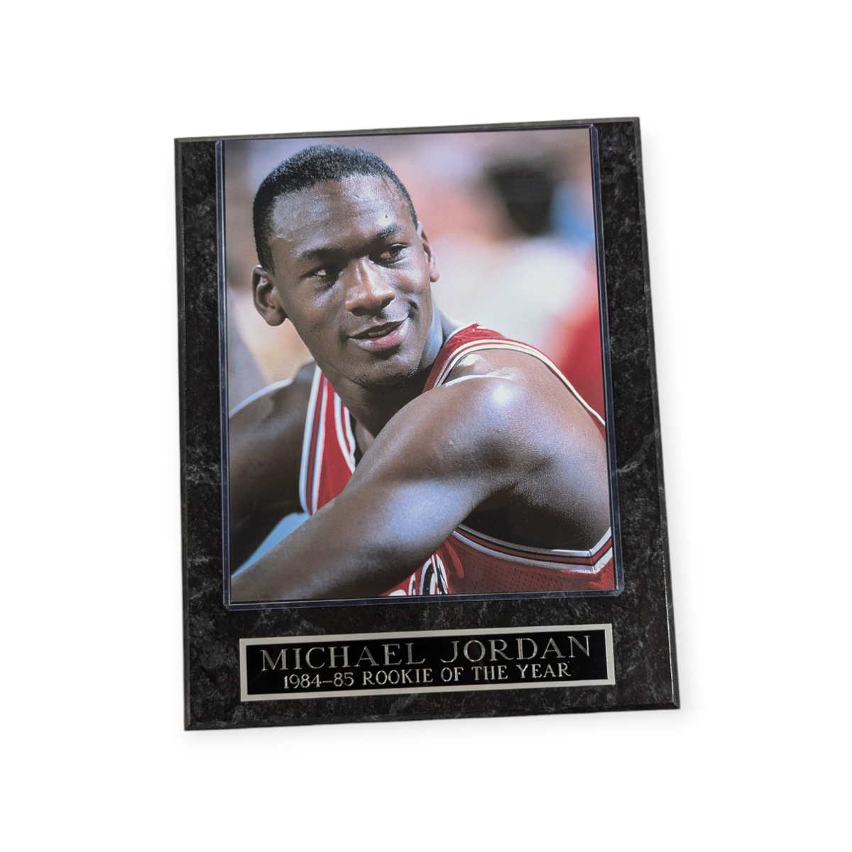Chicago Bulls Michael Jordan Rookie Of The Year Wall Plaque product image 1, provided for visual reference and product