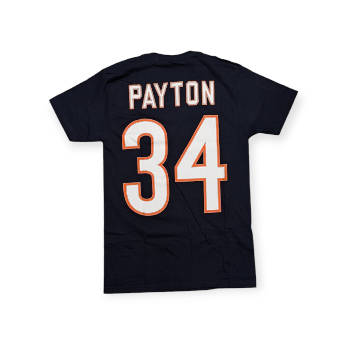 Chicago Bears Walter Payton Mitchell & Ness Navy Name & Number Throwback T-Shirt for Men product image 2, provided for