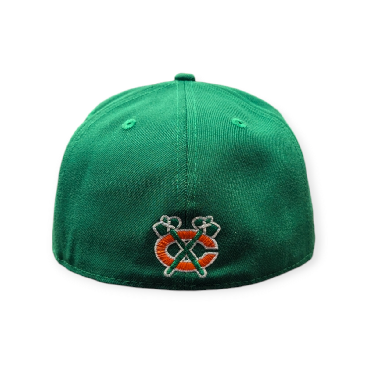 Chicago Blackhawks New Era Kelly Green Irish 59FIFTY Fitted Hat product image 4, provided for visual reference and product