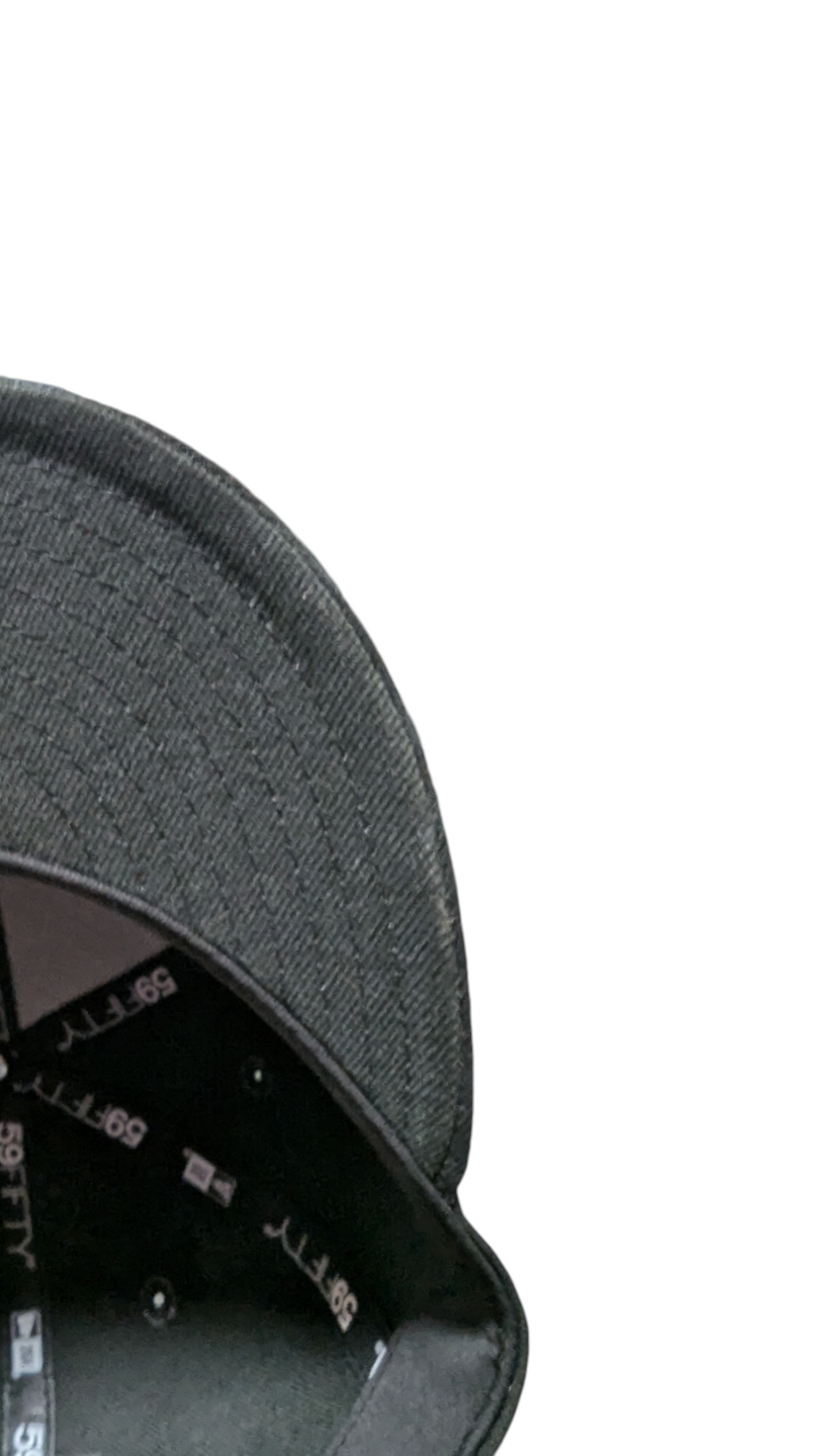 Chicago Blackhawks New Era Black Reverse OTC 59FIFTY Fitted Hat product image 5, provided for visual reference and product