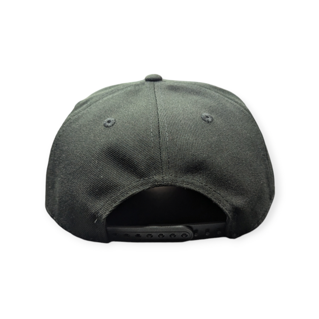 Chicago Blackhawks New Era Head of the Table Black 9SEVENTY Hat product image 4, provided for visual reference and product
