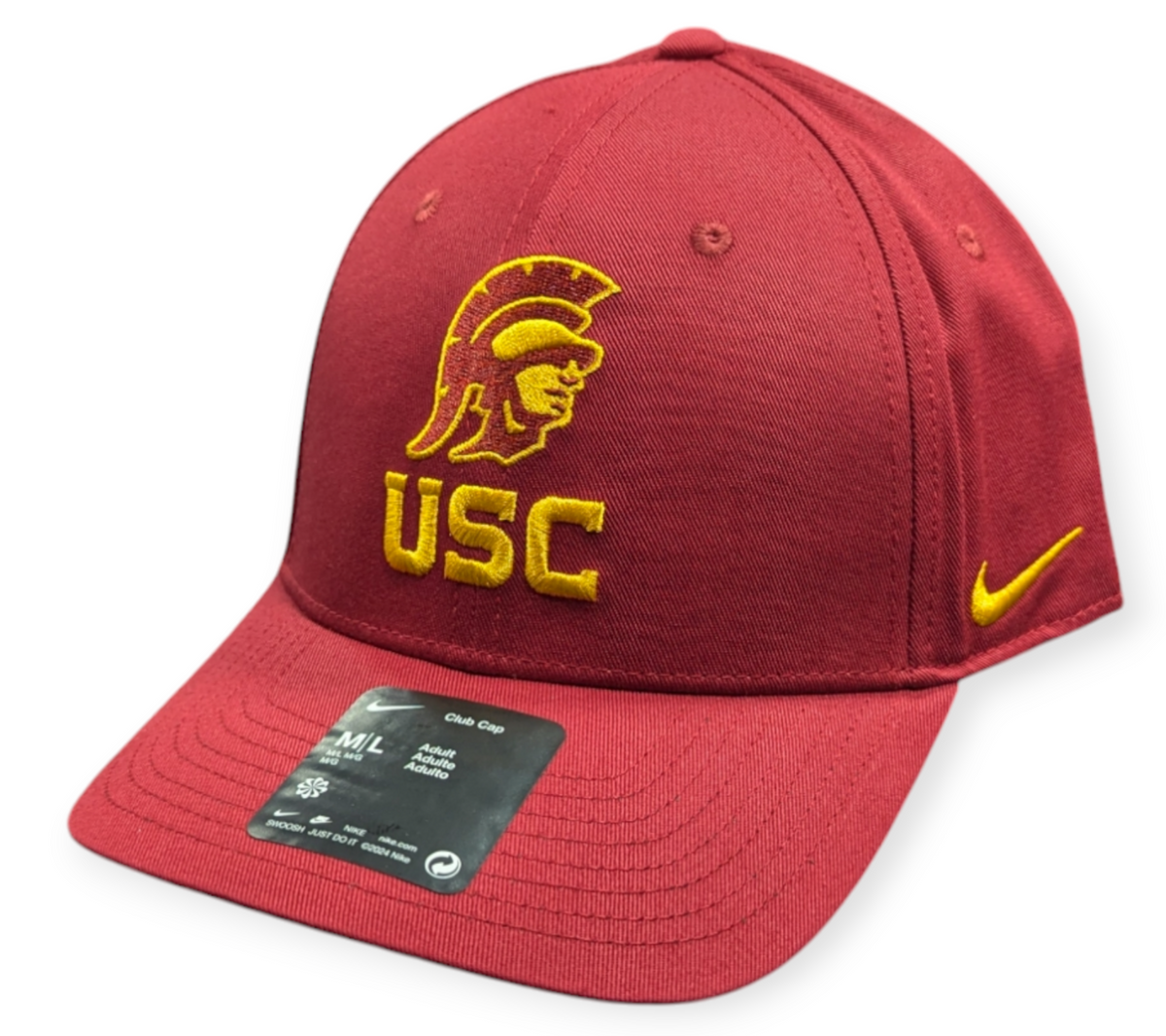USC Trojans Nike Crimson Adjustable Club Hat product image 1, provided for visual reference and product detail review