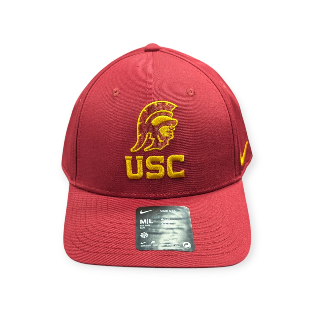 USC Trojans Nike Crimson Adjustable Club Hat product image 2, provided for visual reference and product detail review