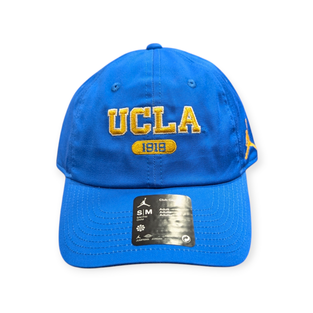 UCLA Bruins Nike Club Blue Unstructured Adjustable Hat product image 2, provided for visual reference and product detail