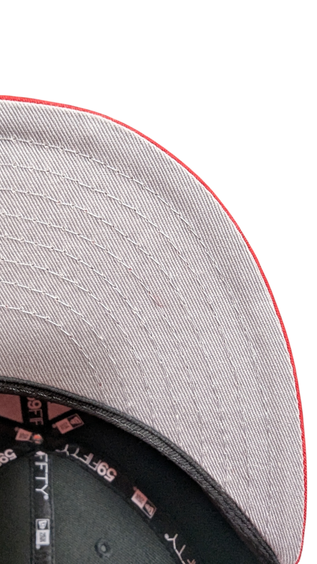 Chicago Blackhawks New Era 2 Tone Black/Red 2025 Winter Classic 59FIFTY Fitted Hat product image 5, provided for visual