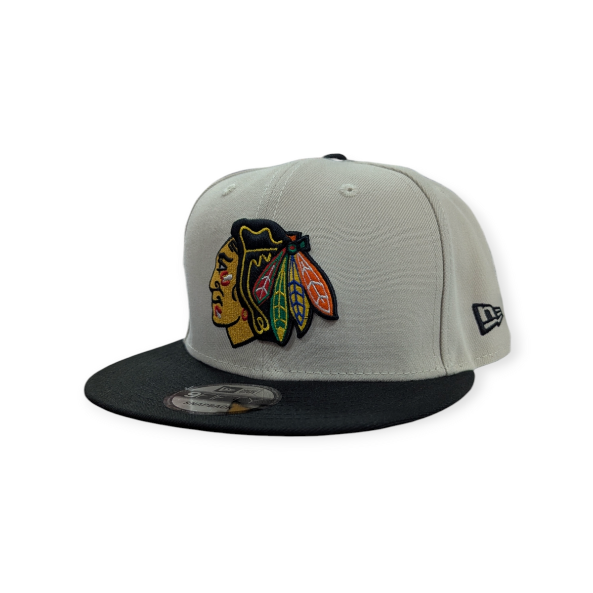 Chicago Blackhawks New Era Stone/Black 2025 Winter Classic 9FIFTY Adjustable Snapback Hat product image 3, provided for