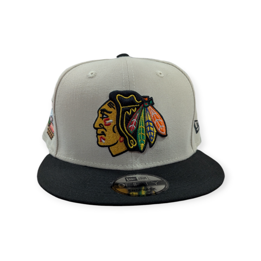 Chicago Blackhawks New Era Stone/Black 2025 Winter Classic 9FIFTY Adjustable Snapback Hat product image 2, provided for