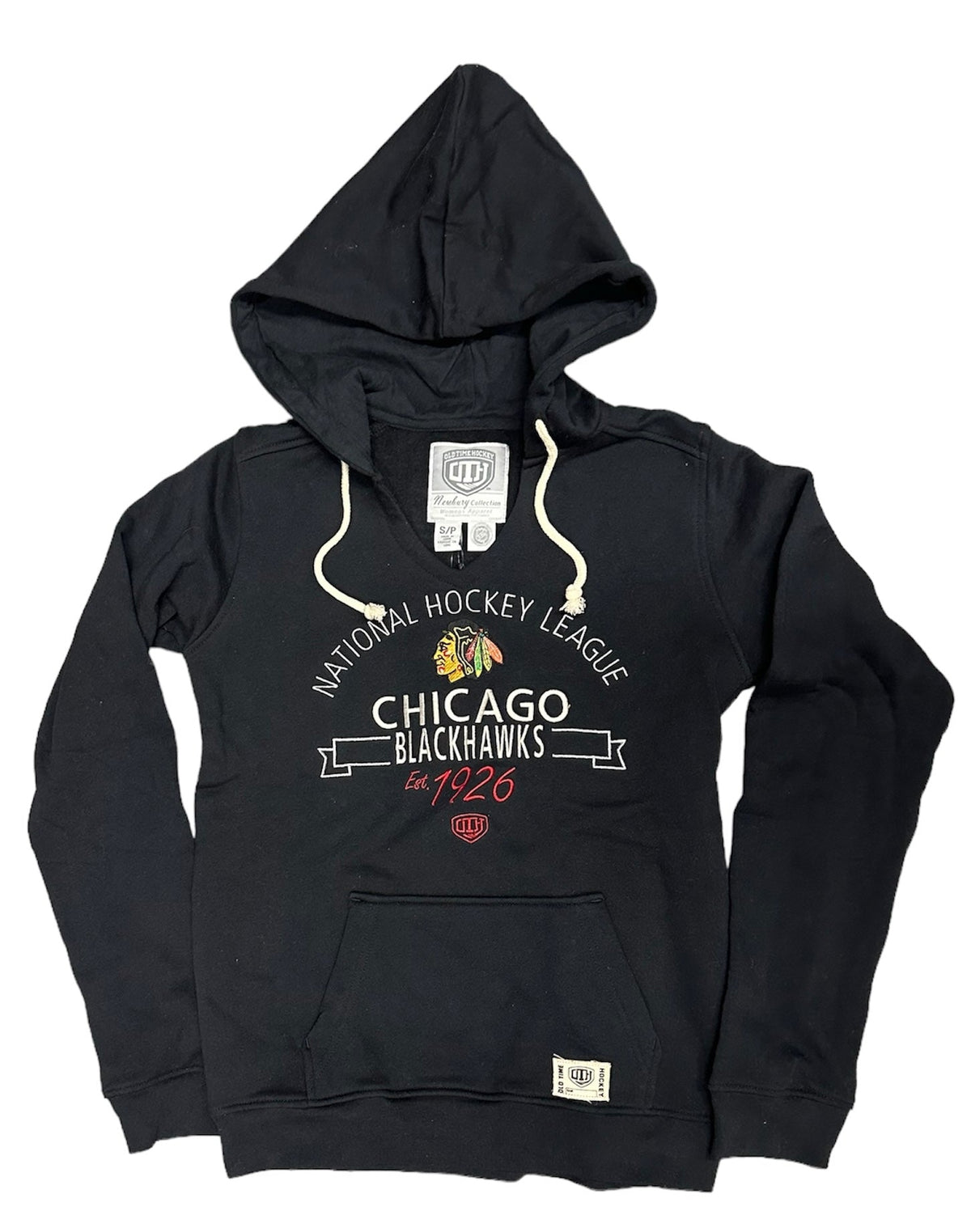 Chicago Blackhawks Old Time Hockey Sion Hoodie for Women product image 1, provided for visual reference and product detail