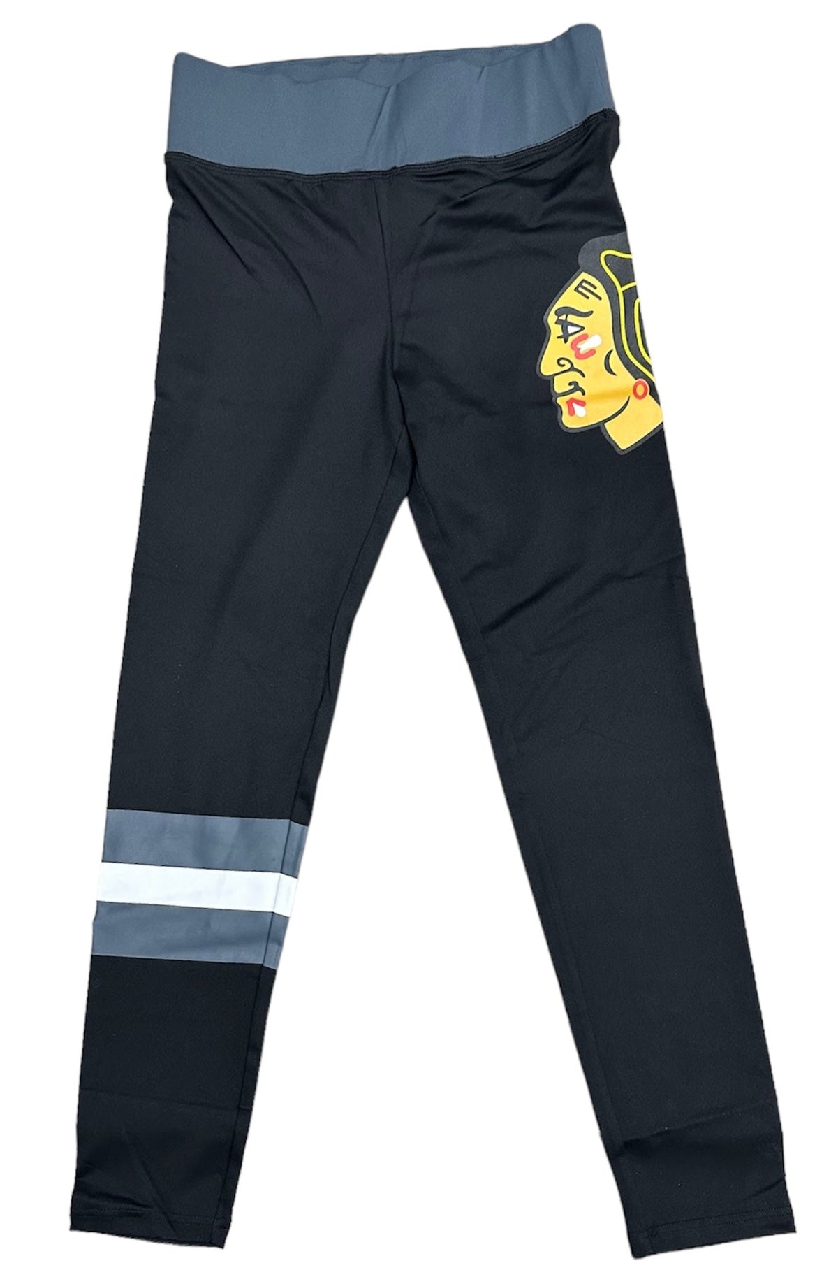 Chicago Blackhawks Katie Full Length Leggings By Old TIme Hockey for Women product image 1, provided for visual reference