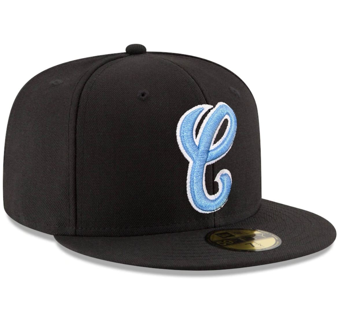 Chicago White Sox New Era 1987 Black/Sky Blue 59FIFTY Fitted Hat product image 3, provided for visual reference and product