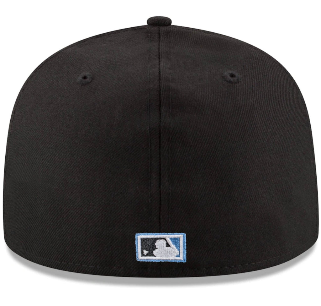 Chicago White Sox New Era 1987 Black/Sky Blue 59FIFTY Fitted Hat product image 4, provided for visual reference and product
