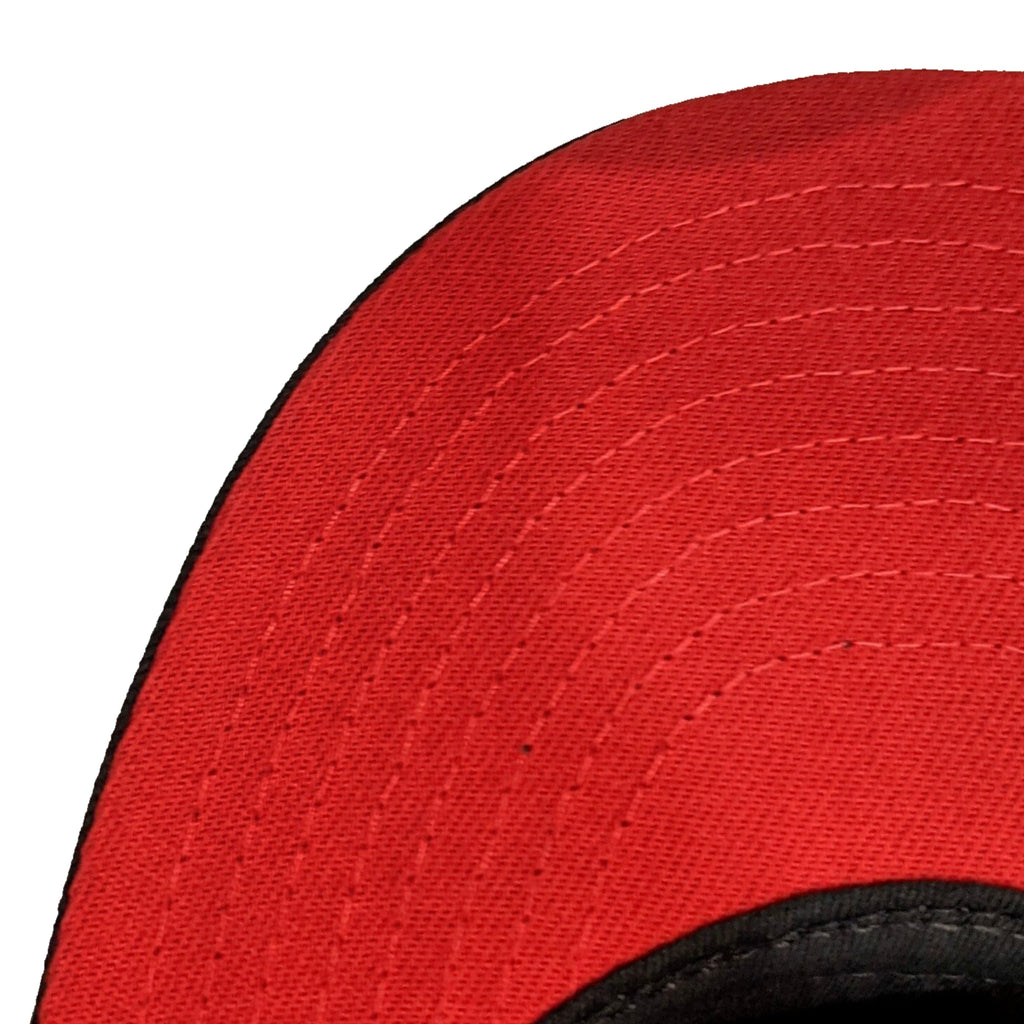 Chicago White Sox October Night Black/Red New Era 59FIFTY Fitted Hat product image 6, provided for visual reference and