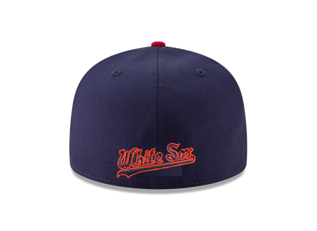 Chicago White Sox New Era Cooperstown Collection 1987 Cooperstown Navy/Red 59FIFTY Fitted Hat product image 6, provided for