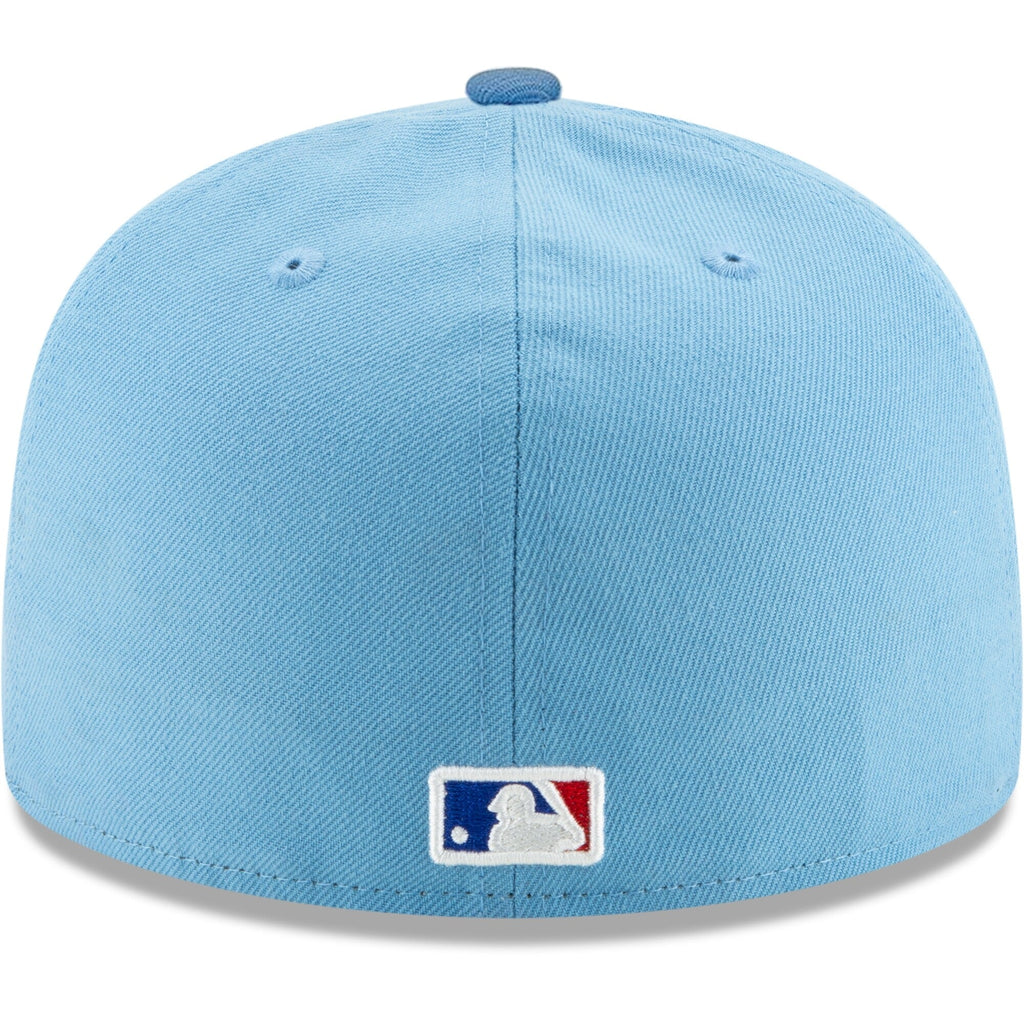 Chicago Cubs New Era Blue/Black Clobberin' Time 59FIFTY Fitted Hat product image 3, provided for visual reference and