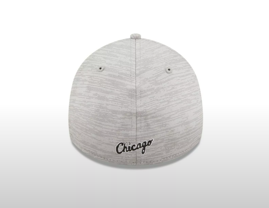 Chicago White Sox Distinct New Era Gray 39THIRTY Flex Fit Hat product image 6, provided for visual reference and product