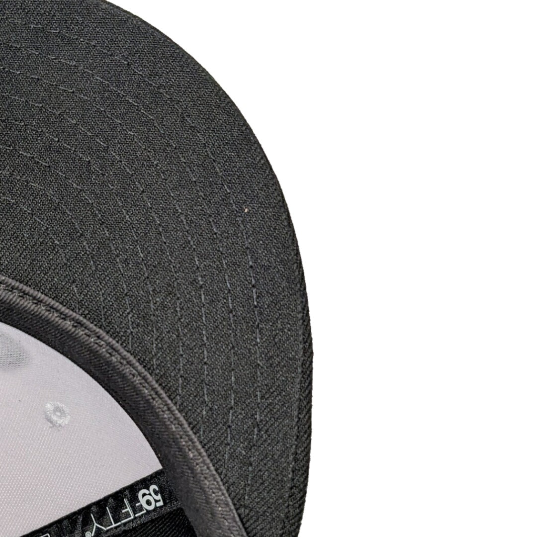 Chicago White Sox New Era 1987 Tuxedo 2 Tone White/Black 59FIFTY Fitted Hat product image 4, provided for visual reference
