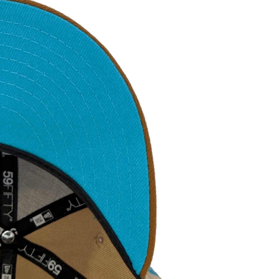 Chicago White Sox 1959 New Era 2 Tone Camel/Peanut 59FIFTY Fitted Hat product image 5, provided for visual reference and