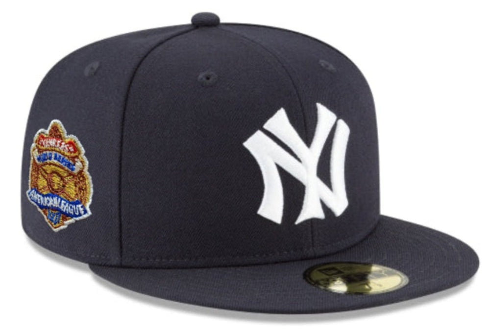 New York Yankees Navy 1927 World Series New Era 59FIFTY Fitted Hat product image 1, provided for visual reference and