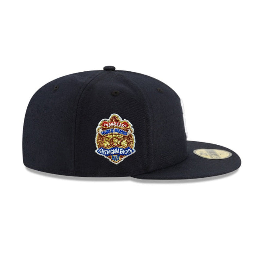 New York Yankees Navy 1927 World Series New Era 59FIFTY Fitted Hat product image 4, provided for visual reference and