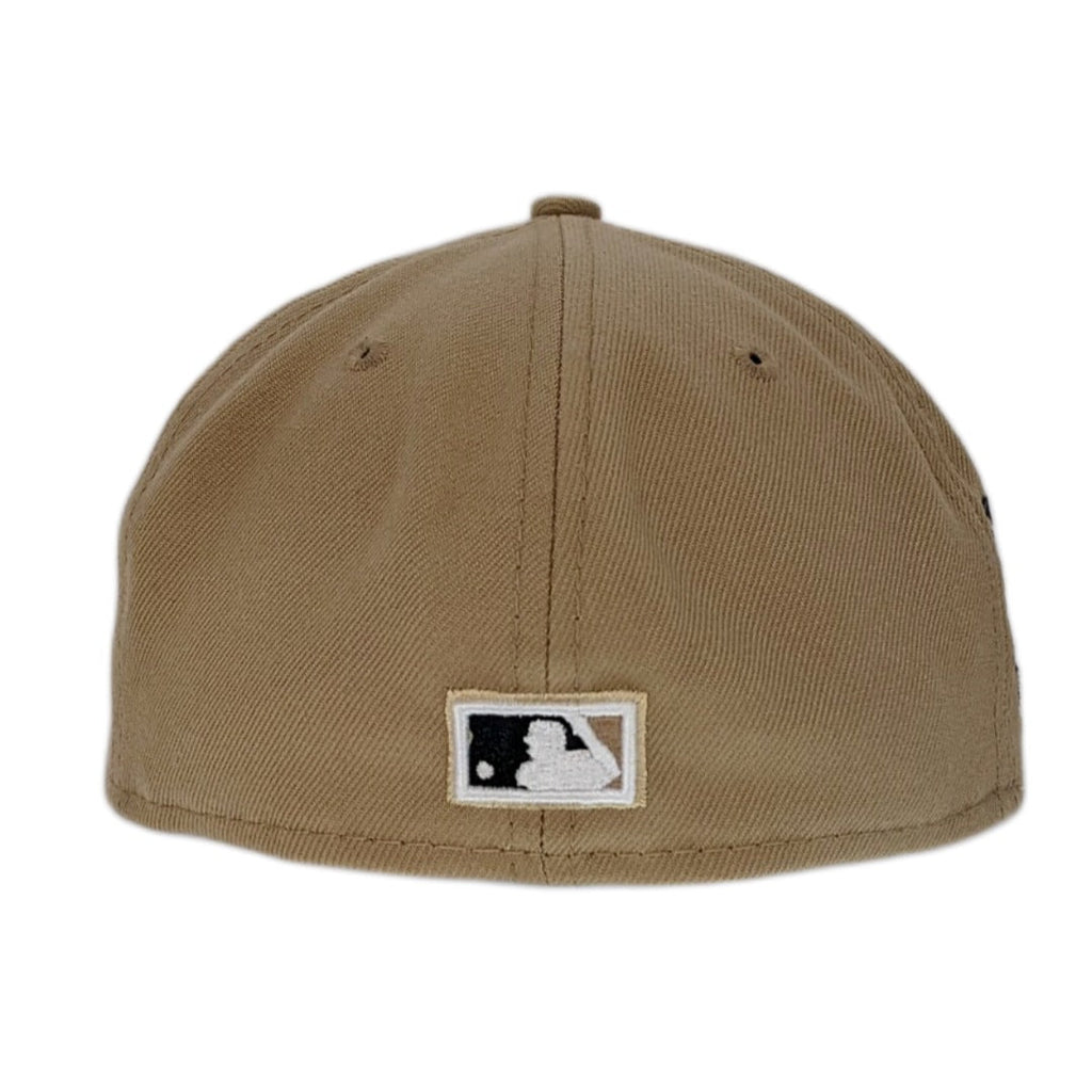 Chicago White Sox Black & Tan New Era 59FIFTY Fitted Hat product image 6, provided for visual reference and product detail