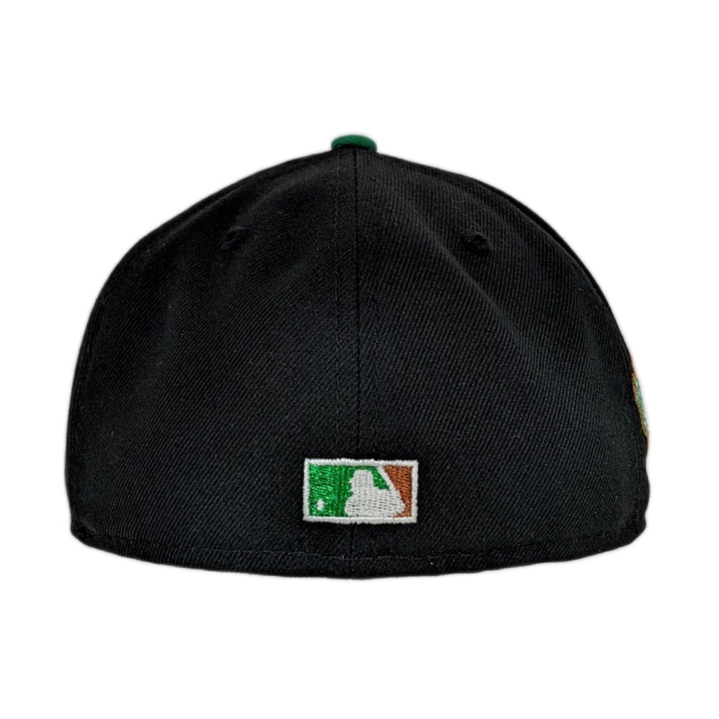 New York Yankees Black/Kelly Green/Rust New Era 59FIFTY Fitted Hat for Men product image 6, provided for visual reference