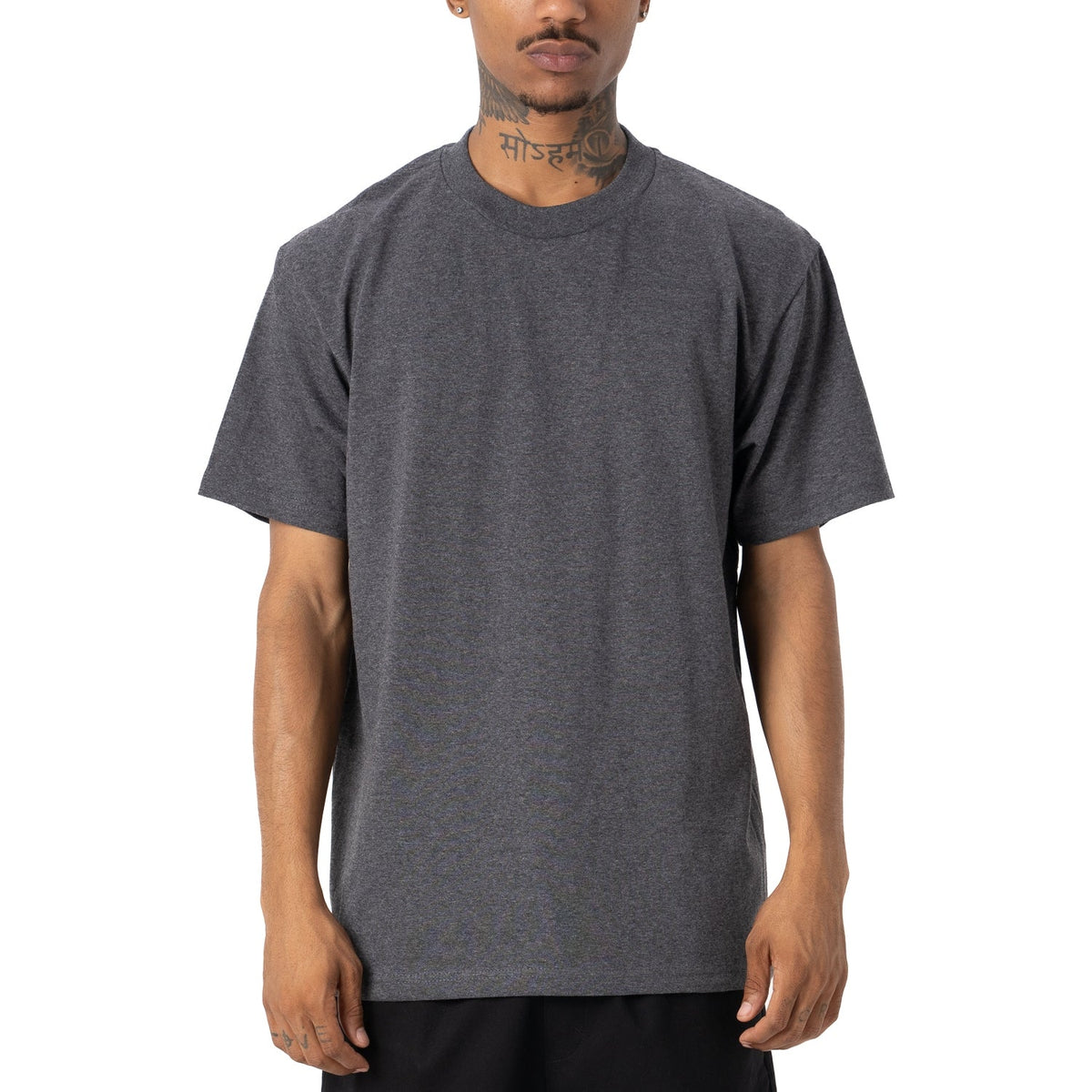 Pro Club Men's Comfort Cotton Short Sleeve T-Shirt Charcoal product image 1