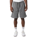 Pro Club Men's Comfort Mesh Athletic Shorts Gray product image 1
