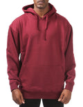 Pro Club Men's Comfort Pullover Hoodie (9oz) Heather Maroon product image 1