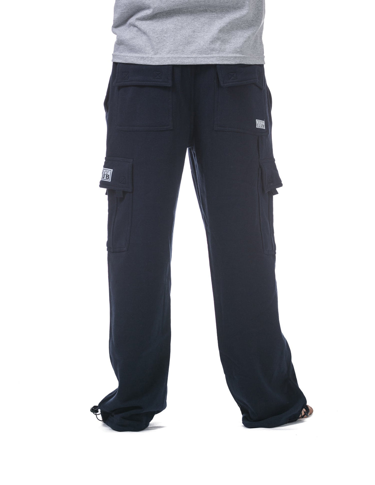 Pro Club Men's Heavyweight Fleece Cargo Pants Navy product image 2
