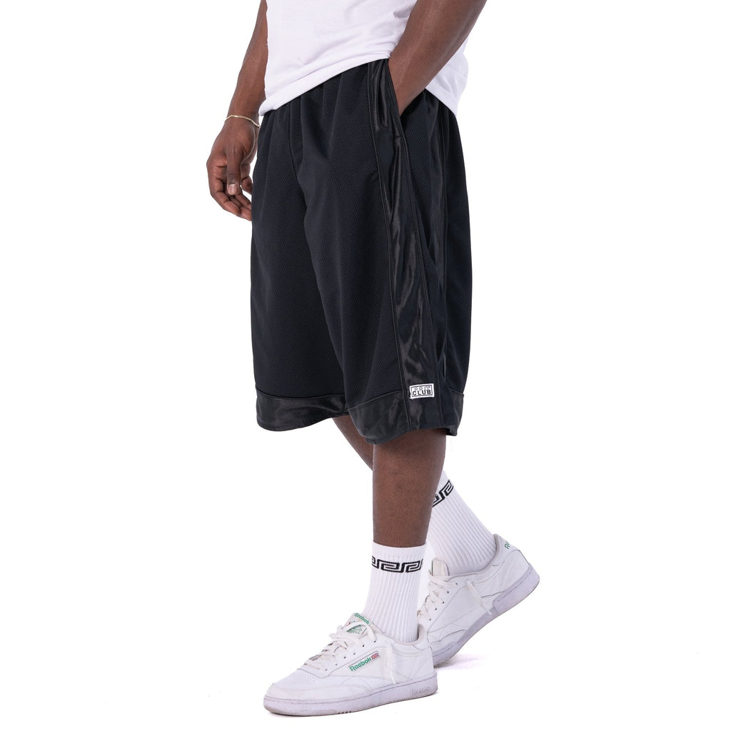 Pro Club Men's Heavyweight Mesh Basketball Shorts Black product image 2