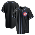 Chicago Cubs Nike Black Carbon Blank Replica Jersey for Men product image 1, provided for visual reference and product