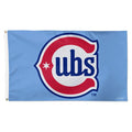 MLB Chicago Cubs Alternate 3X5 Deluxe Flag product image 1, provided for visual reference and product detail review