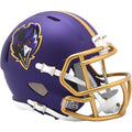 Baltimore Ravens Purple Alternate Speed Mini Helmet product image 1, provided for visual reference and product detail review