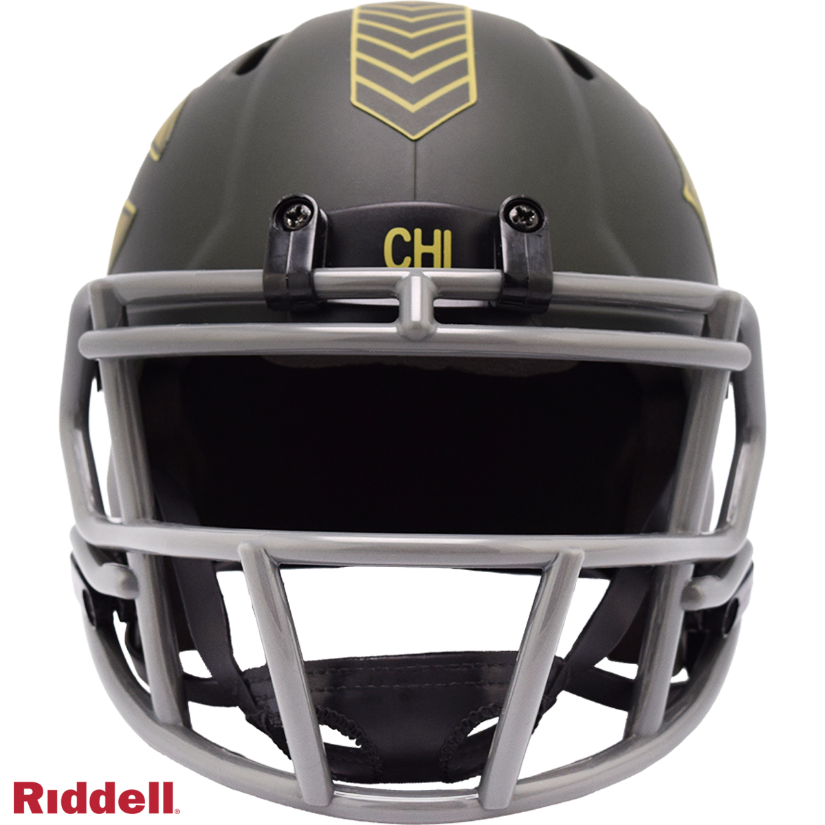 Riddell Chicago Bears 2025 Salute To Service Speed Mini Helmet product image 2, provided for visual reference and product