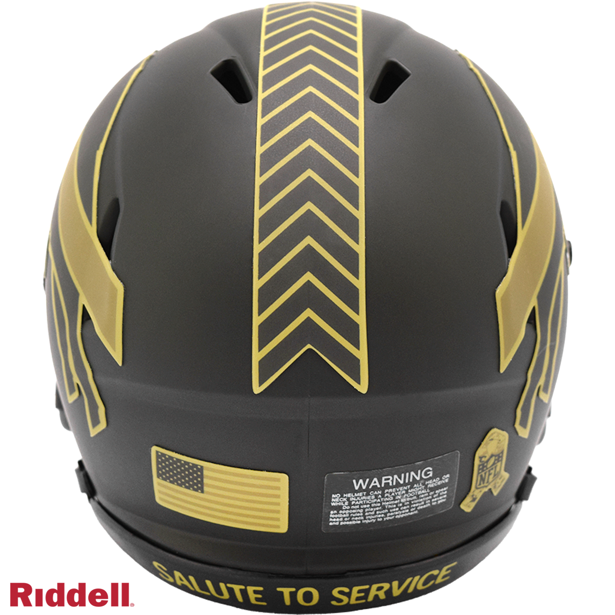 Riddell Buffalo Bills 2025 Salute To Service Speed Mini Helmet product image 3, provided for visual reference and product