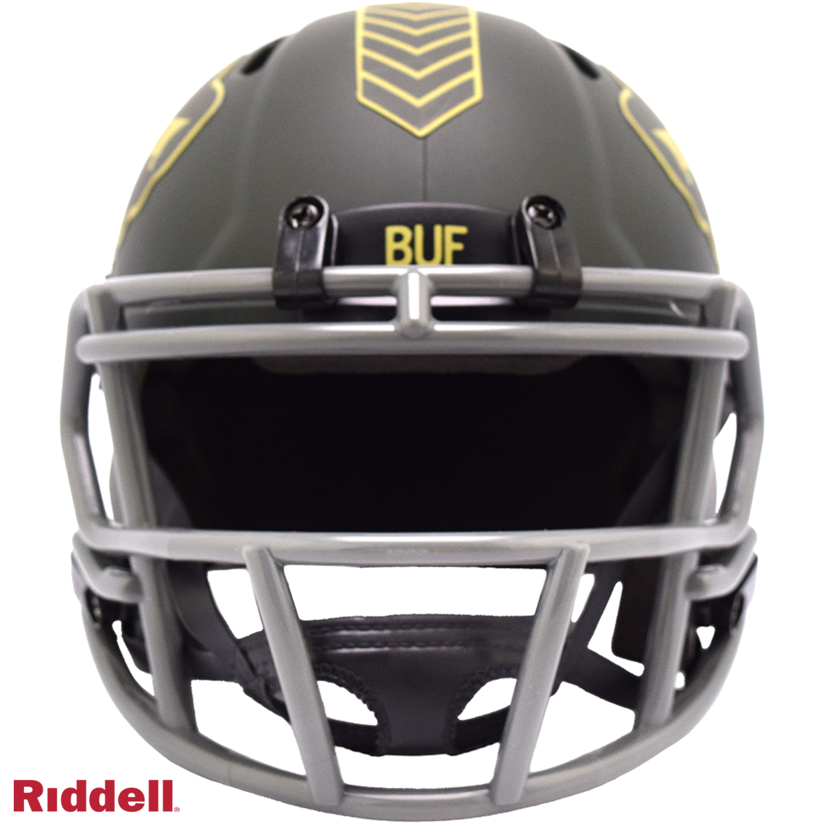Riddell Buffalo Bills 2025 Salute To Service Speed Mini Helmet product image 2, provided for visual reference and product