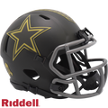 Riddell Dallas Cowboys 2025 Salute To Service Speed Mini Helmet product image 1, provided for visual reference and product