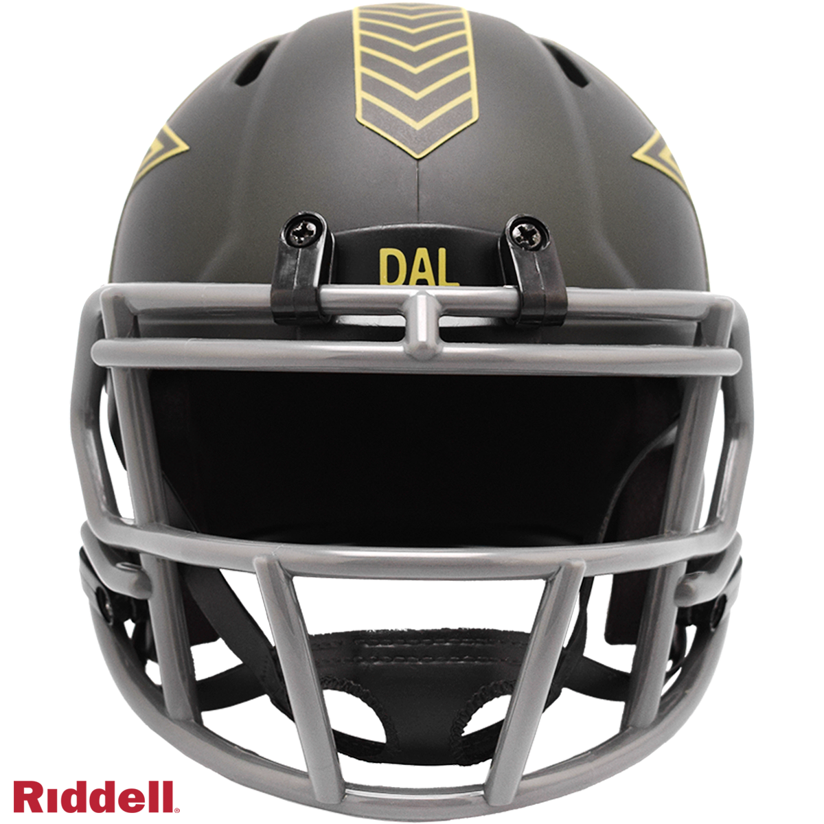 Riddell Dallas Cowboys 2025 Salute To Service Speed Mini Helmet product image 2, provided for visual reference and product