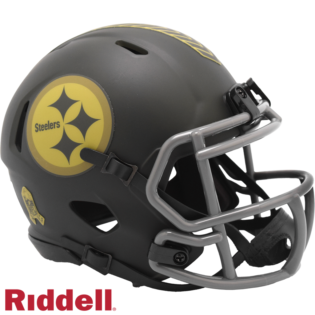 Riddell Pittsburgh Steelers 2025 Salute To Service Speed Mini Helmet product image 1, provided for visual reference and