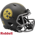 Riddell Pittsburgh Steelers 2025 Salute To Service Speed Mini Helmet product image 1, provided for visual reference and