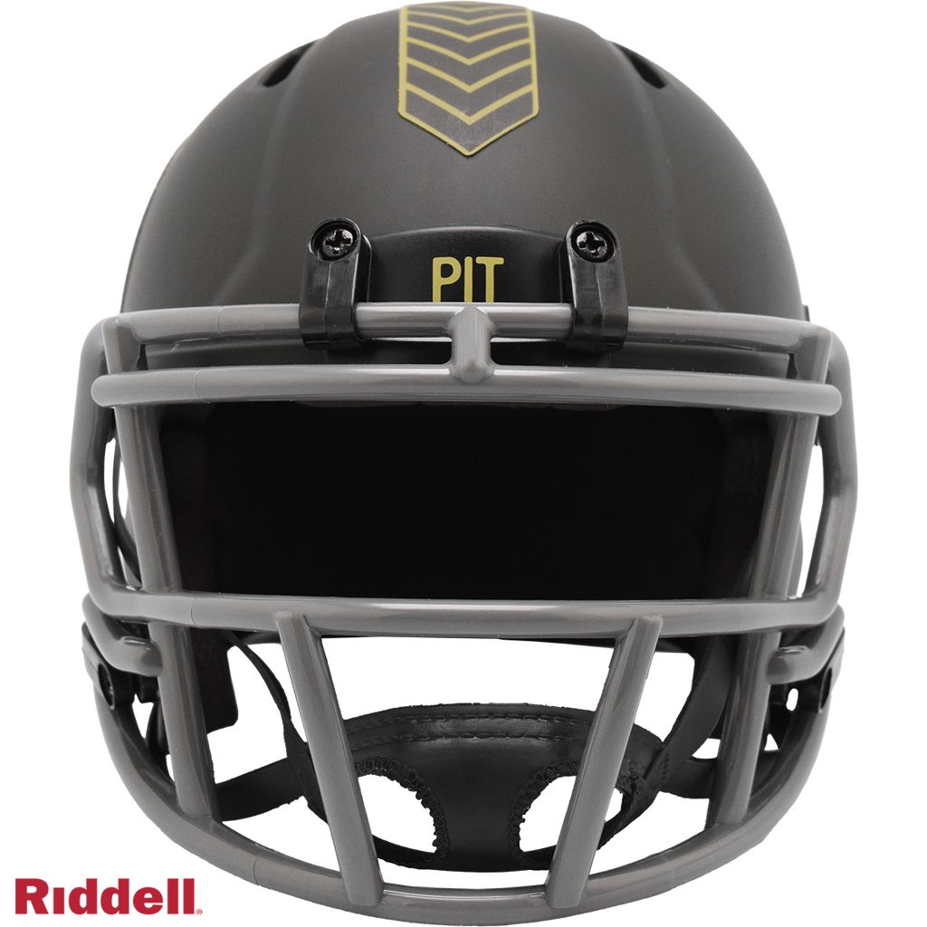 Riddell Pittsburgh Steelers 2025 Salute To Service Speed Mini Helmet product image 2, provided for visual reference and